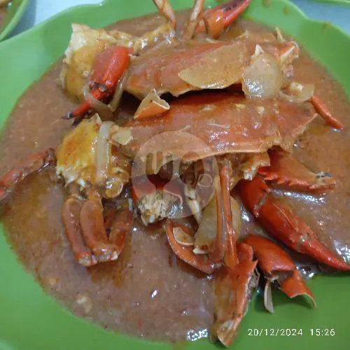 Kepiting Cangkang Keras PORSI SUPER ( Saus Padang, Saus Tiram, Asam Manis, Lada Hitam )